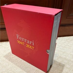 Ferrari 1947–2007 60th Anniversary Book Set Hardcovers Slipcase Limited Edition